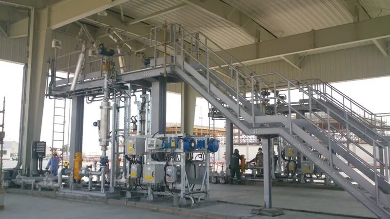 Bapco truck loading facility, Bahrain