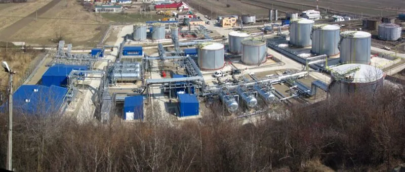 OMV Petrom Albotești crude oil tank farm modernization