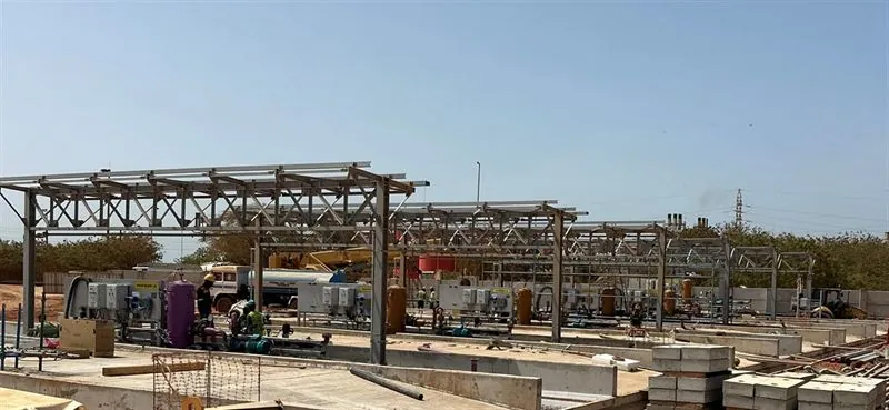LDO unloading metering skids in Senegal