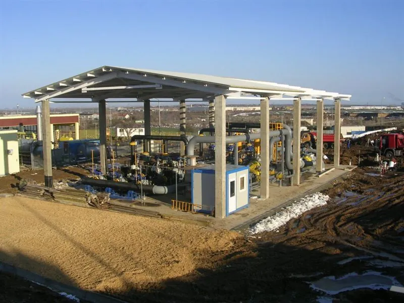 Transgaz Russe fiscal gas metering station, Romania–Bulgaria